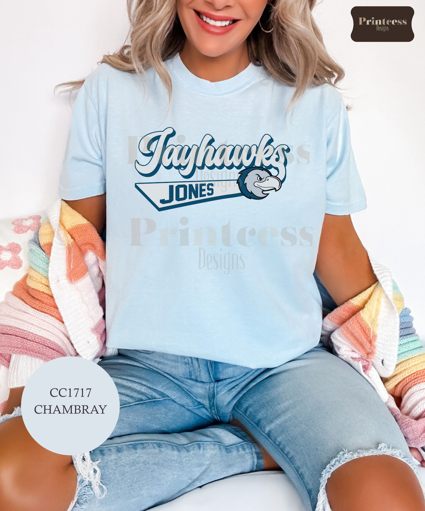 Jones Jayhawks Banner Design