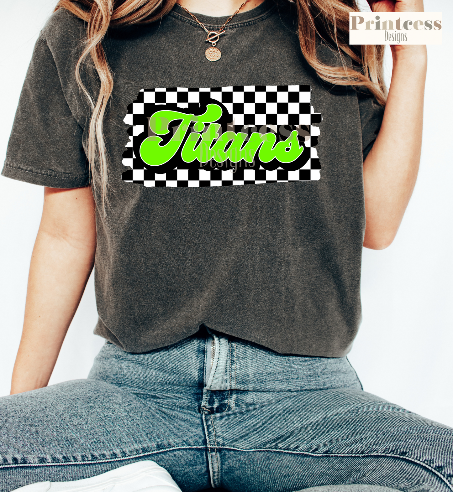 Titans Retro Checkered