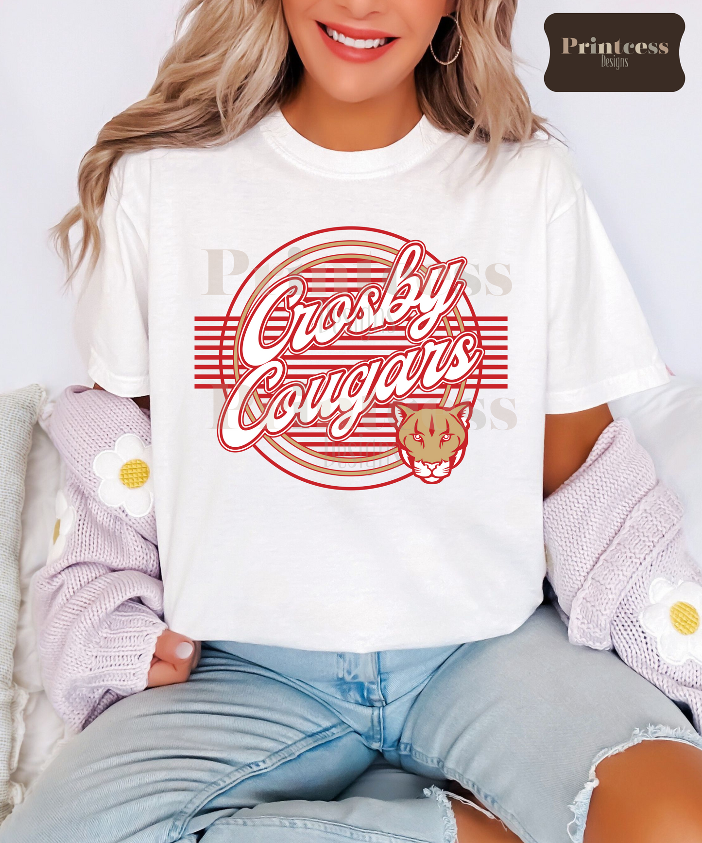 Crosby Cougars Retro Speed