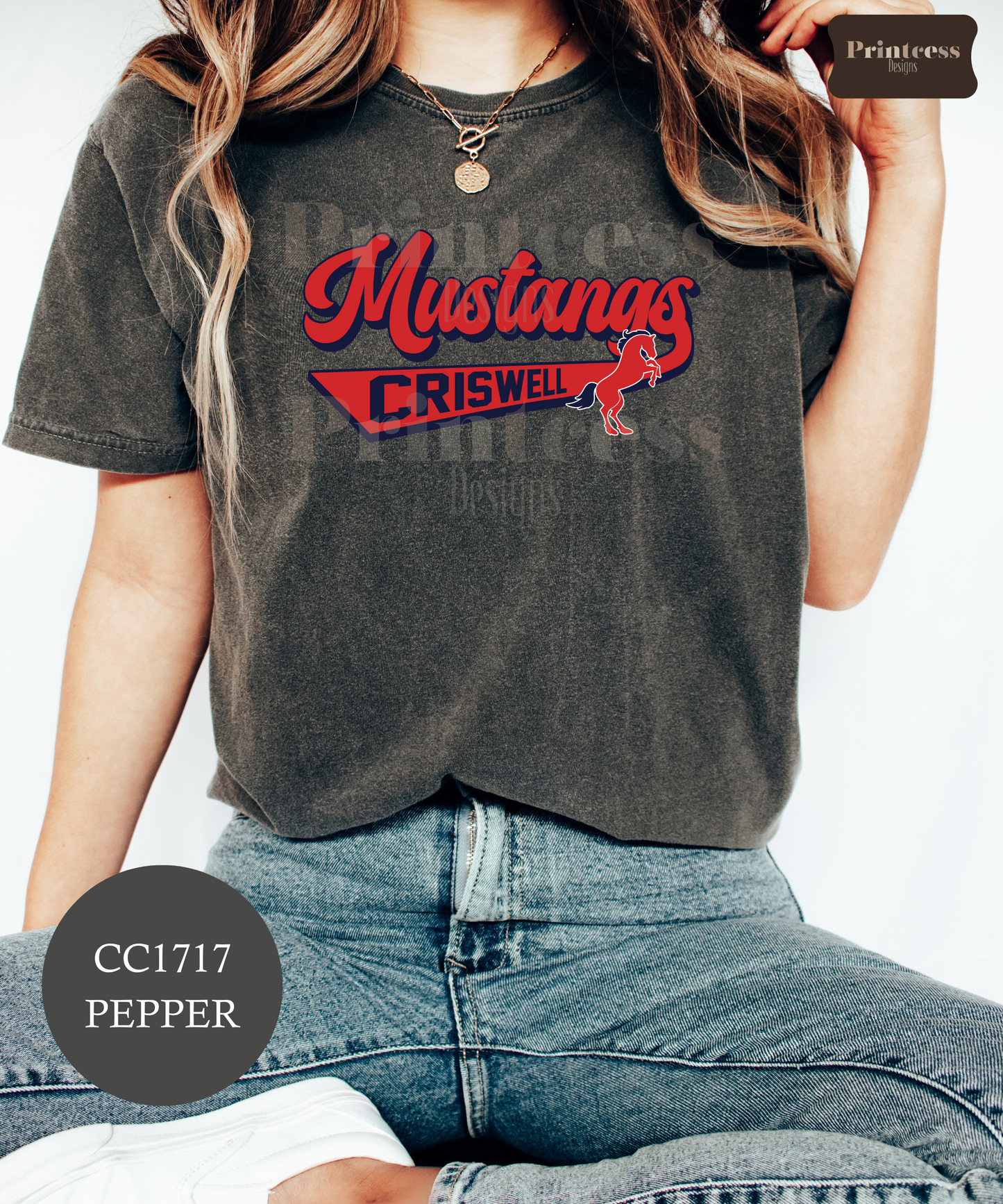 Criswell Mustangs Banner Design