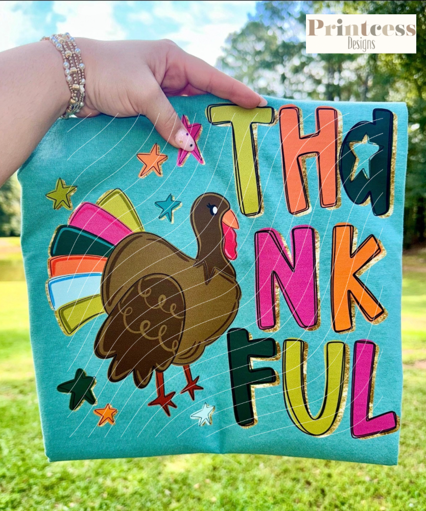 Cutesy Thankful Turkey