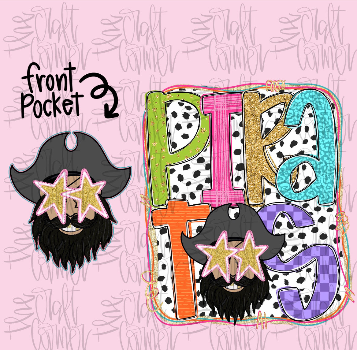 Preppy Colorful Pirates