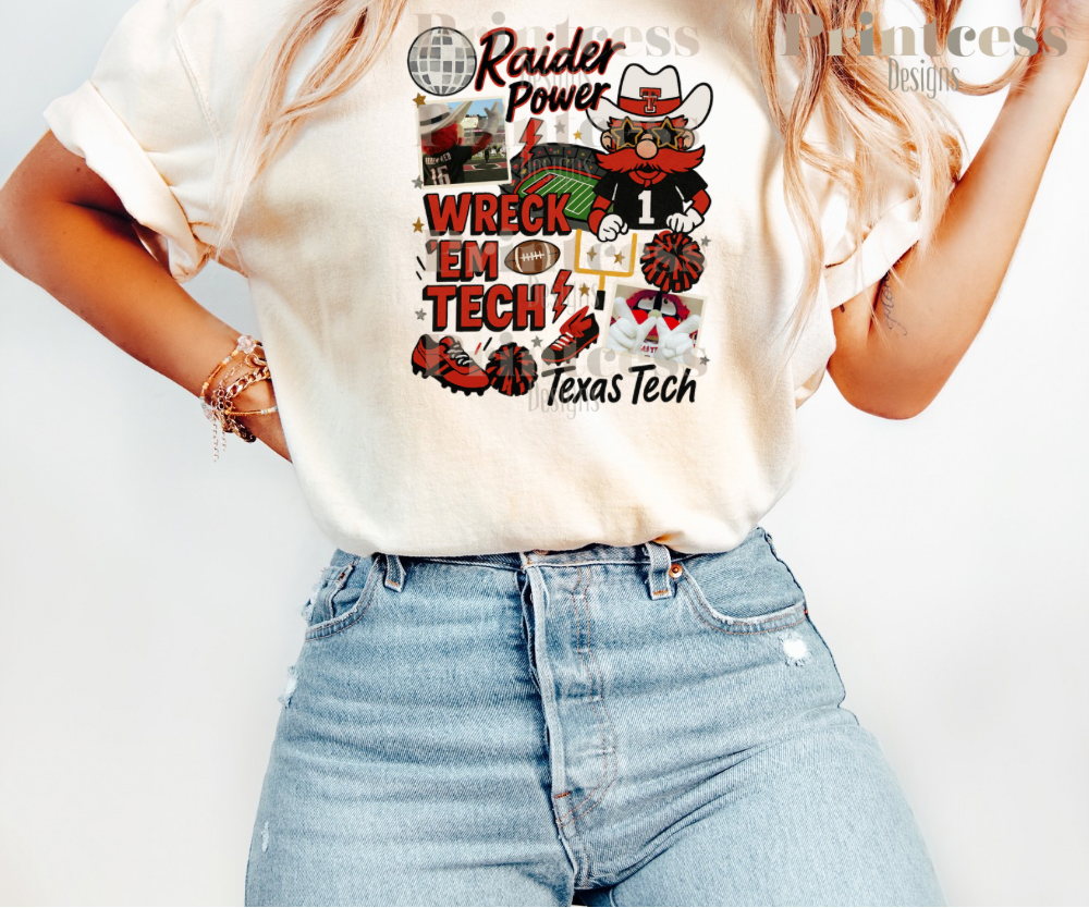 Texas Tech Collage