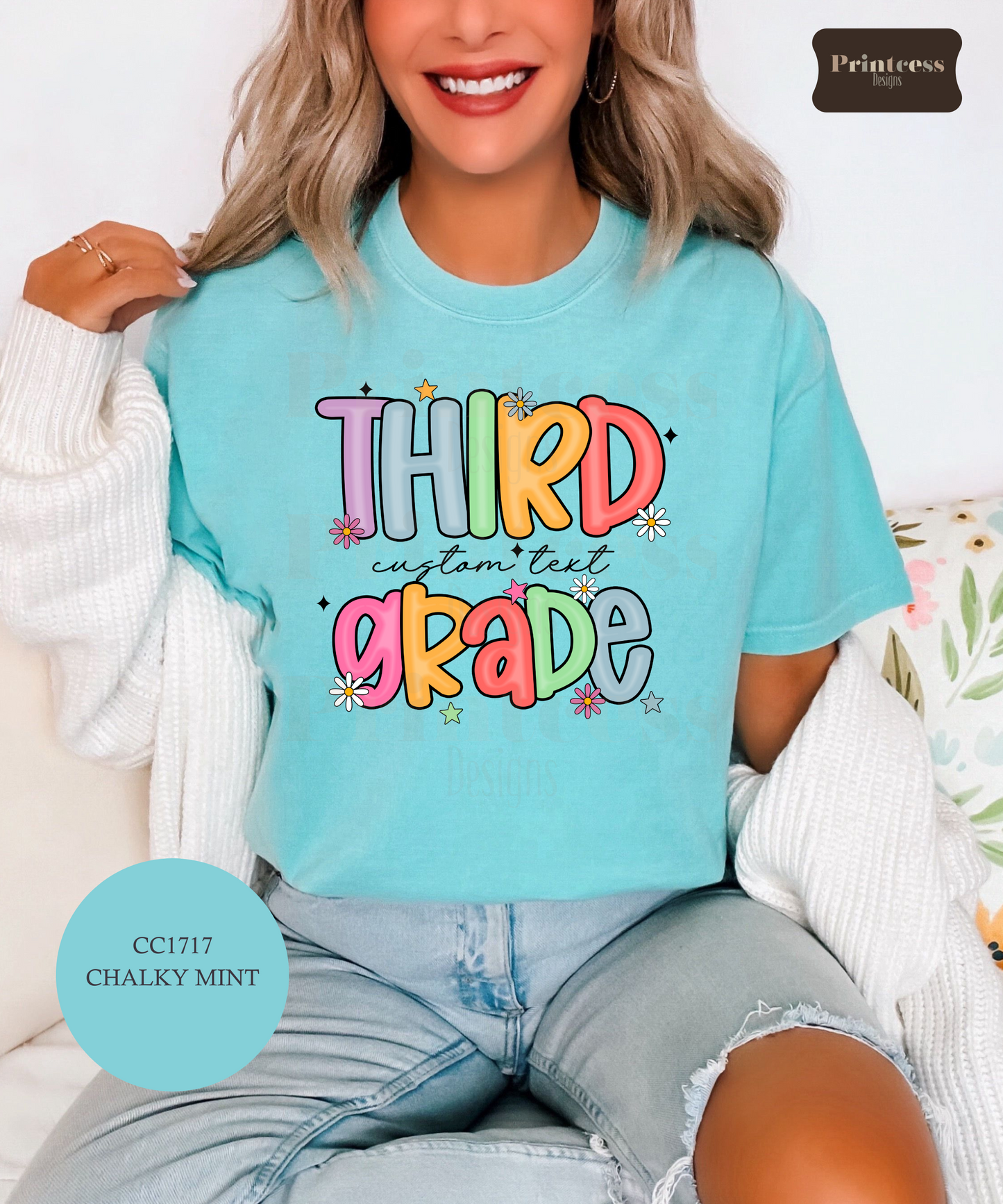 Third Grade Custom (Add Name to Notes)