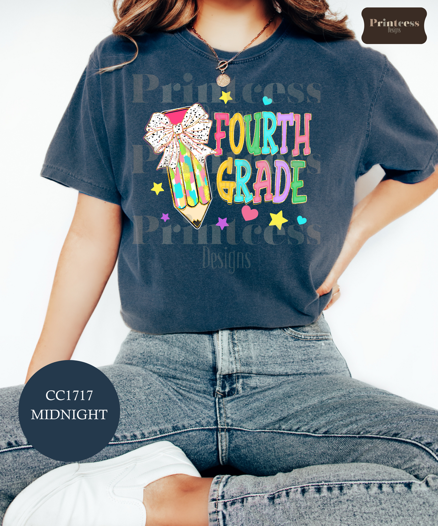 Fourth Grade Watercolor - Pencil & Bow