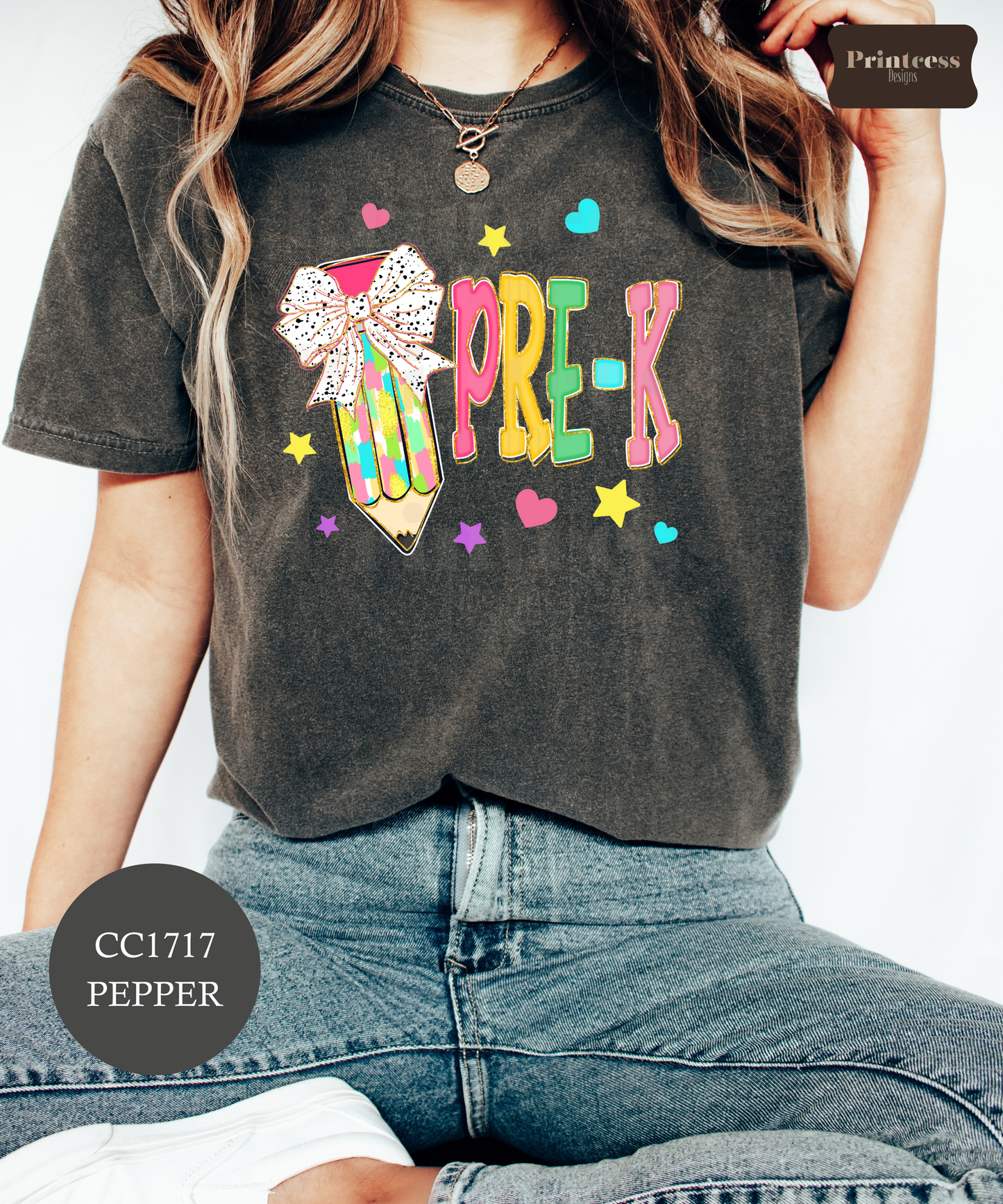 Pre-K Watercolor - Pencil & Bow