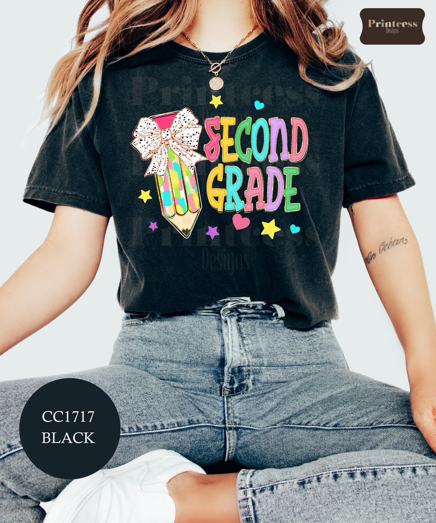 Second Grade Watercolor - Pencil & Bow