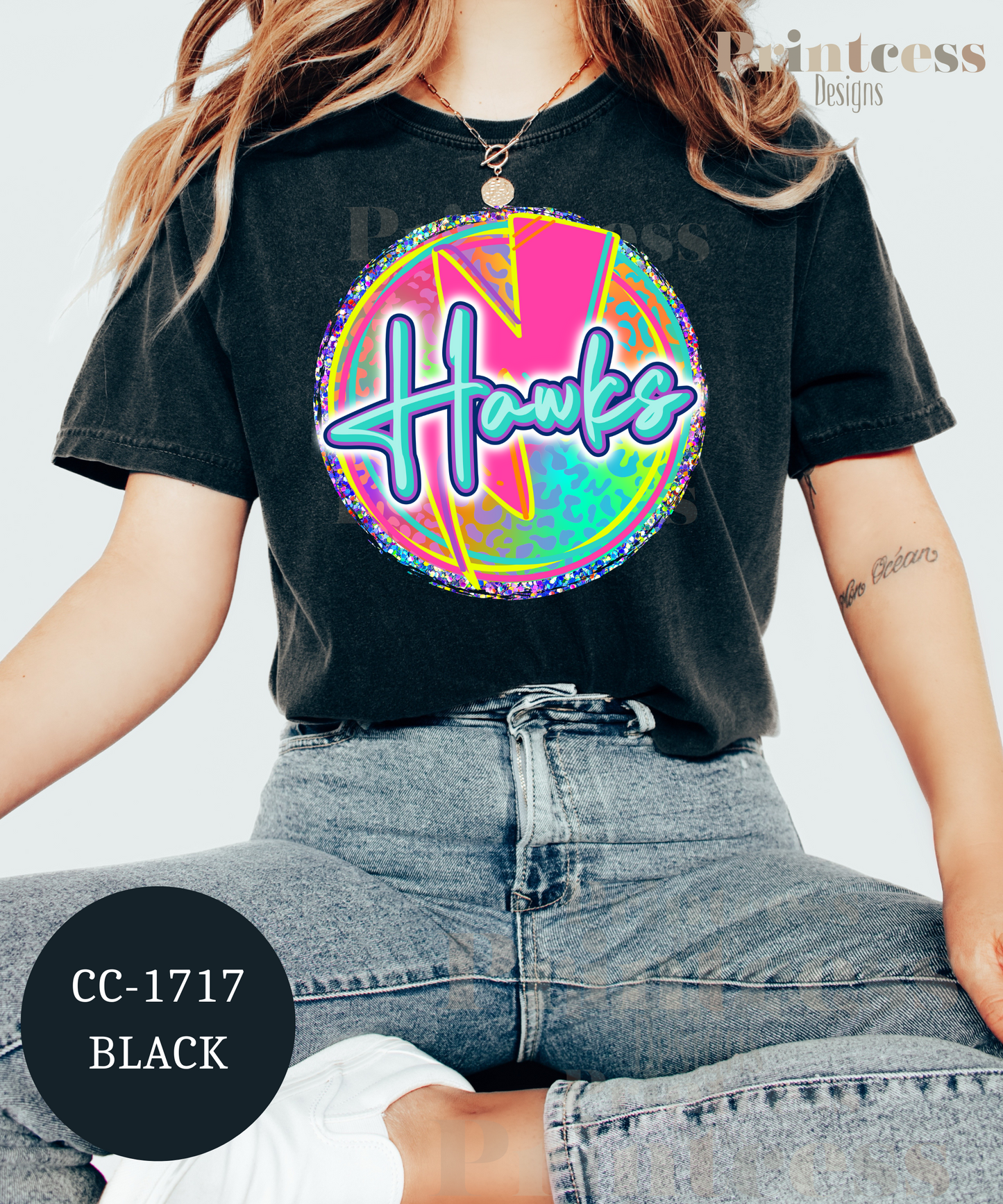 Hawks Circle lightning bolt