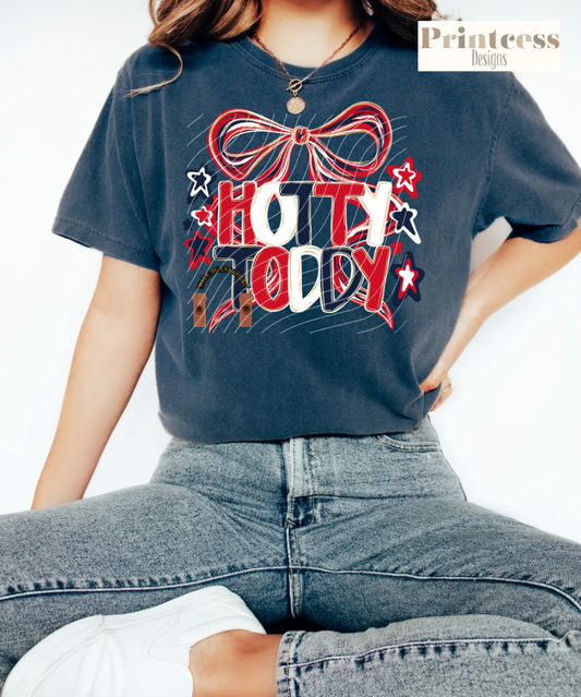 Hotty Toddy Ole Miss Coquette Bow