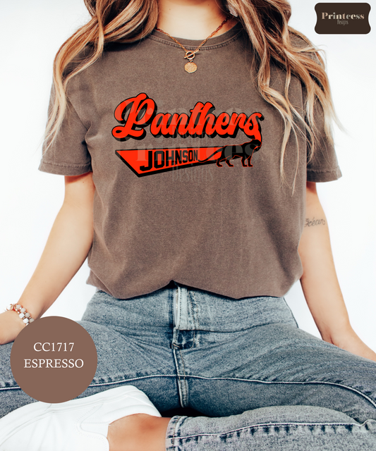 Johnson Panthers Banner Design
