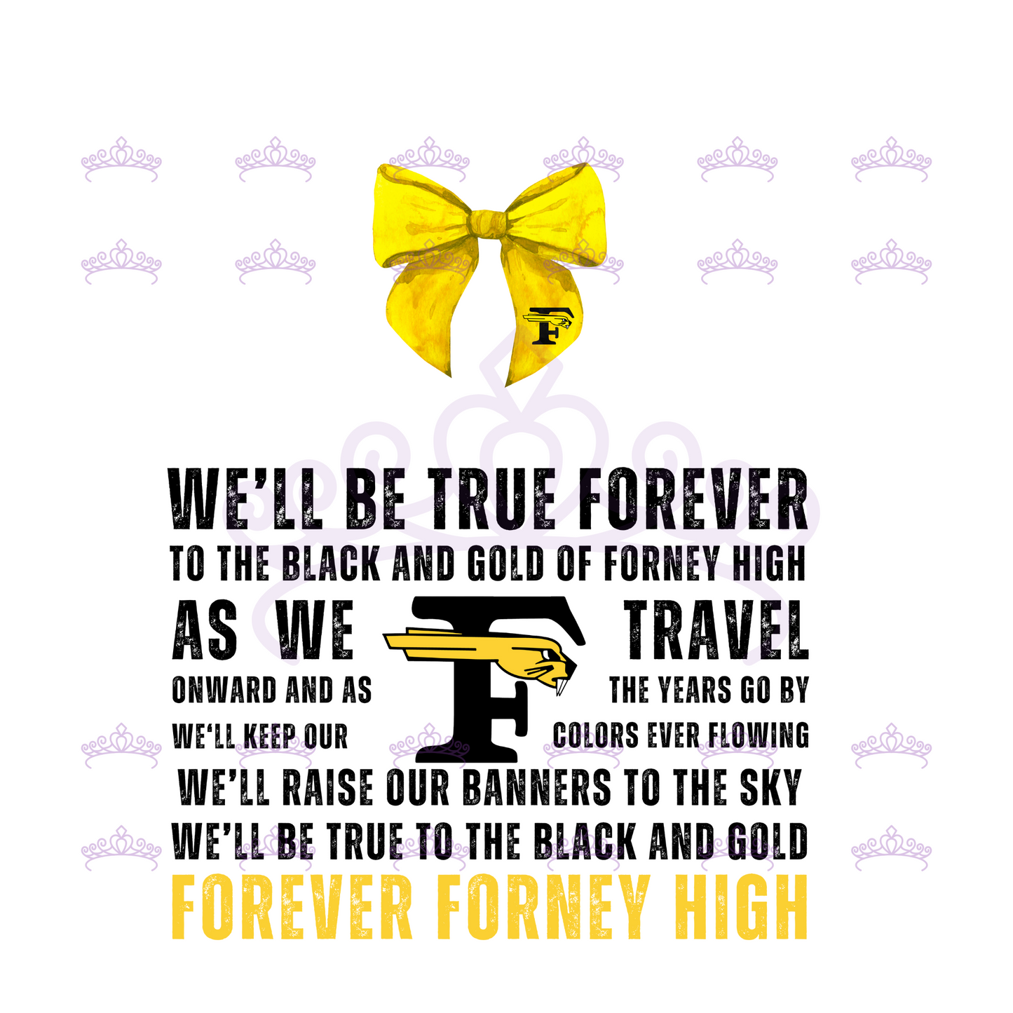 Forney Jackrabbits 10.0 |Full Color Print