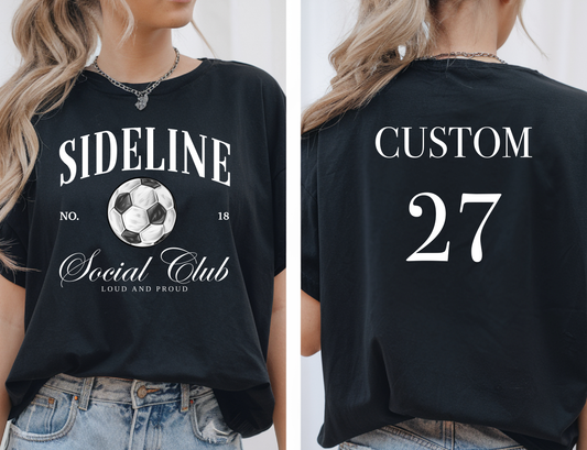 Sideline ( add name & # in notes )