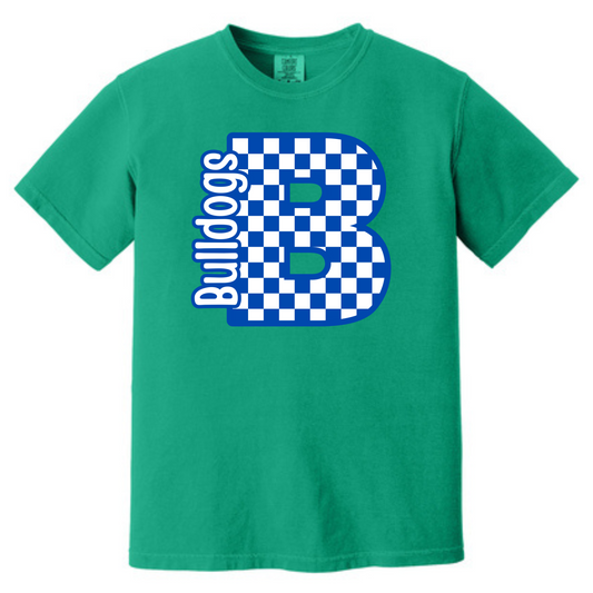 Checkered B Bulldogs