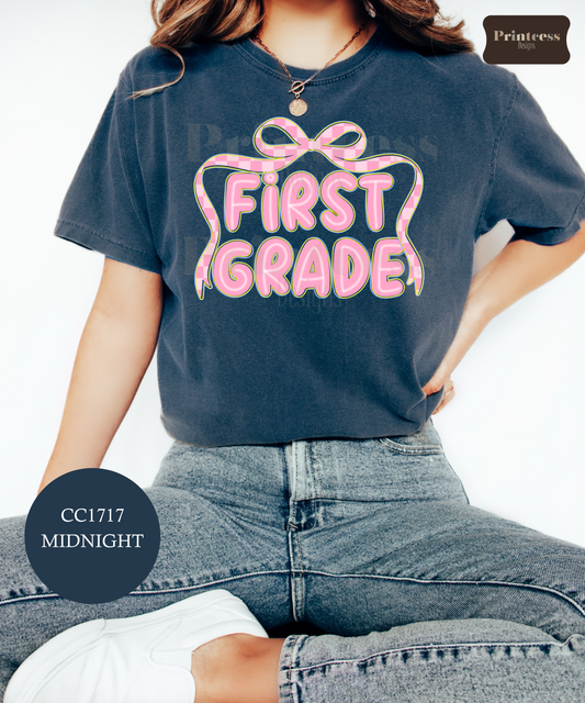 First Grade Checkered Watercolor