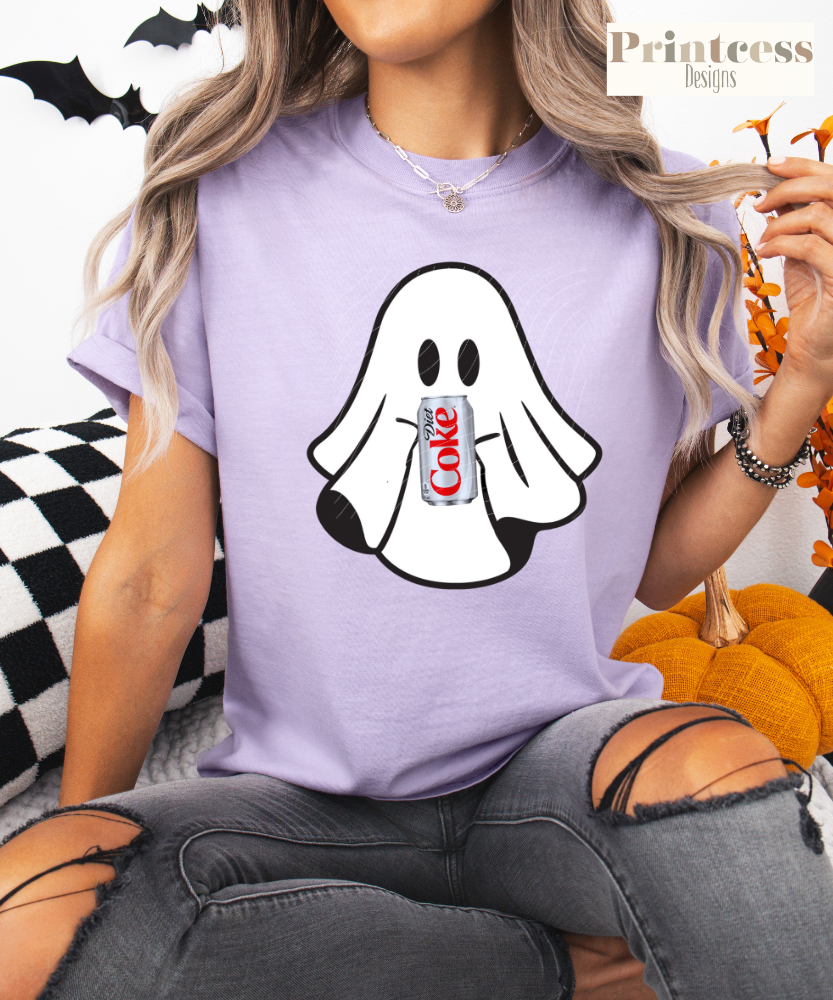 Cute Ghost Diet Coke