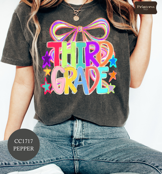 Preppy Grade Level Design- Third Grade