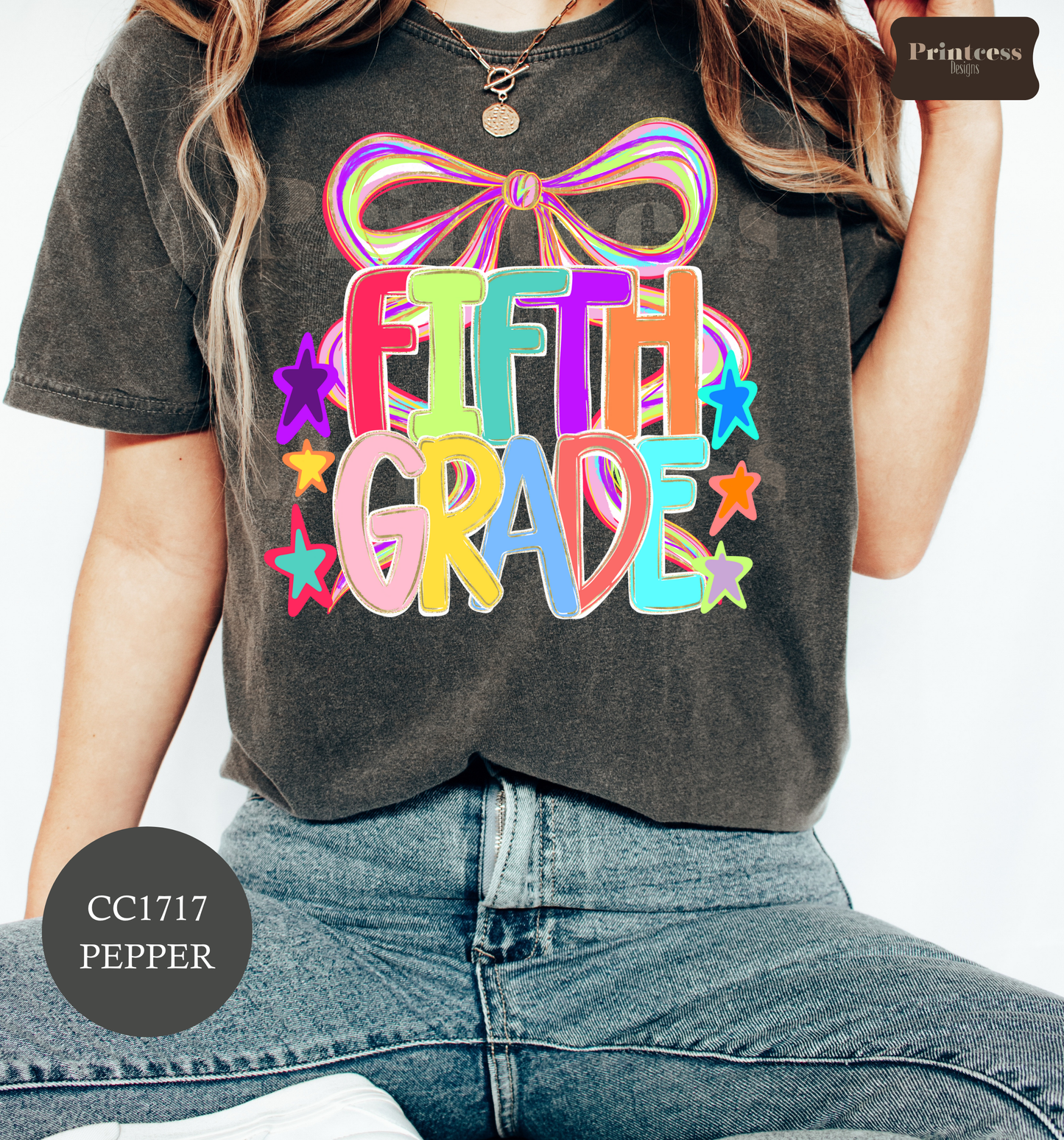 Preppy Grade Level Design-Fifth Grade