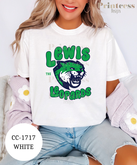 The Lewis Leopards Design
