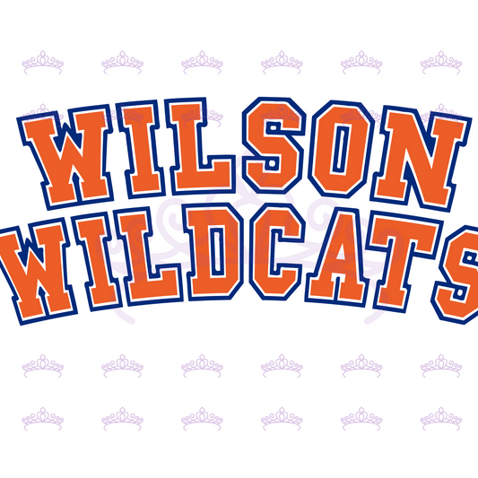 Wilson Wildcats 1.0 |Full Color Print